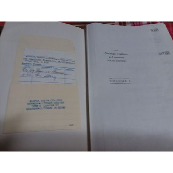 The American Tradition in Literature Sixth Edition Volume One - Picture 2 of 6